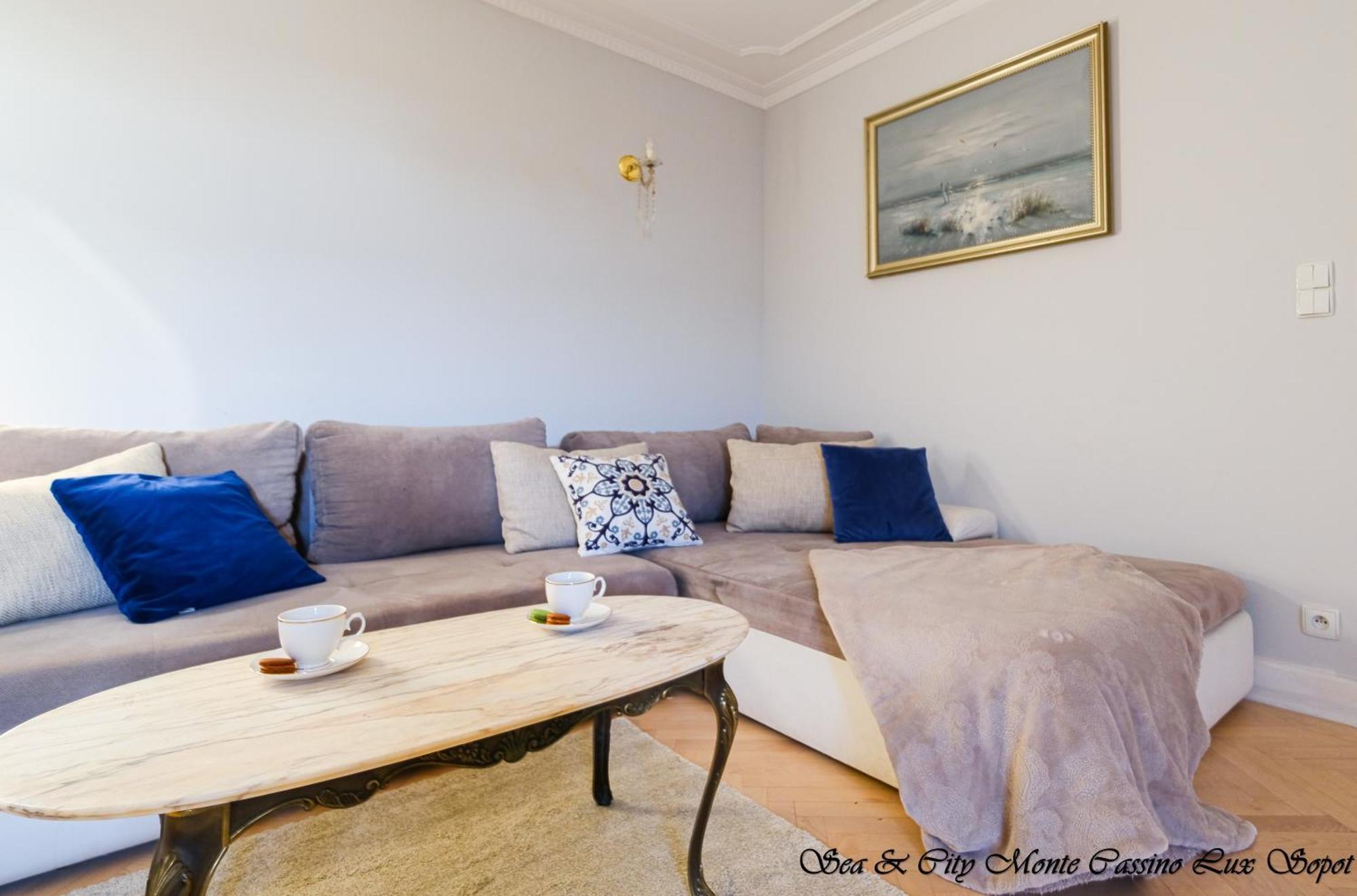 Sea & City 50 M Monte Casinno 100 M Beach Apartments Lux Sopot Bagian luar foto