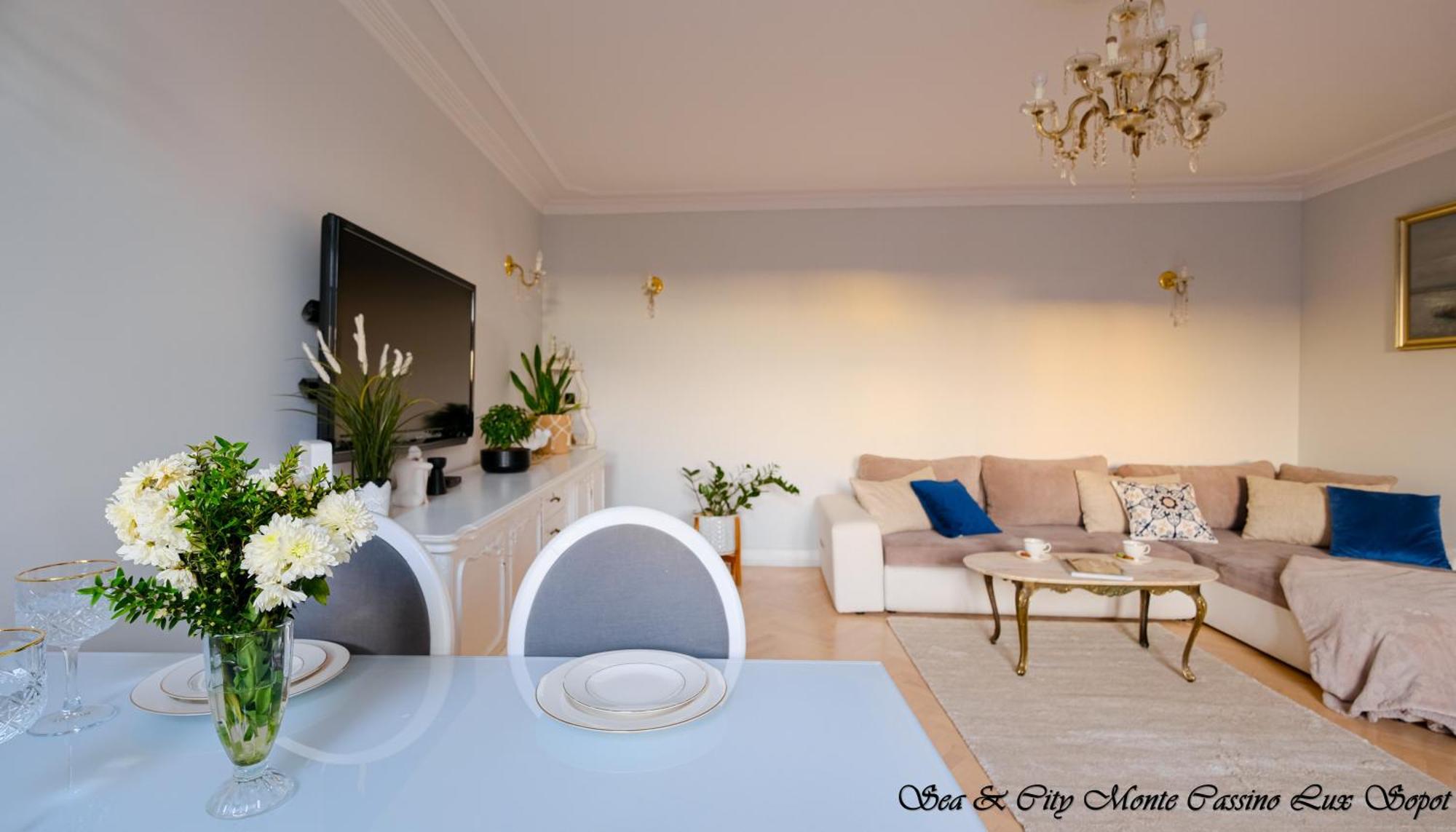 Sea & City 50 M Monte Casinno 100 M Beach Apartments Lux Sopot Bagian luar foto