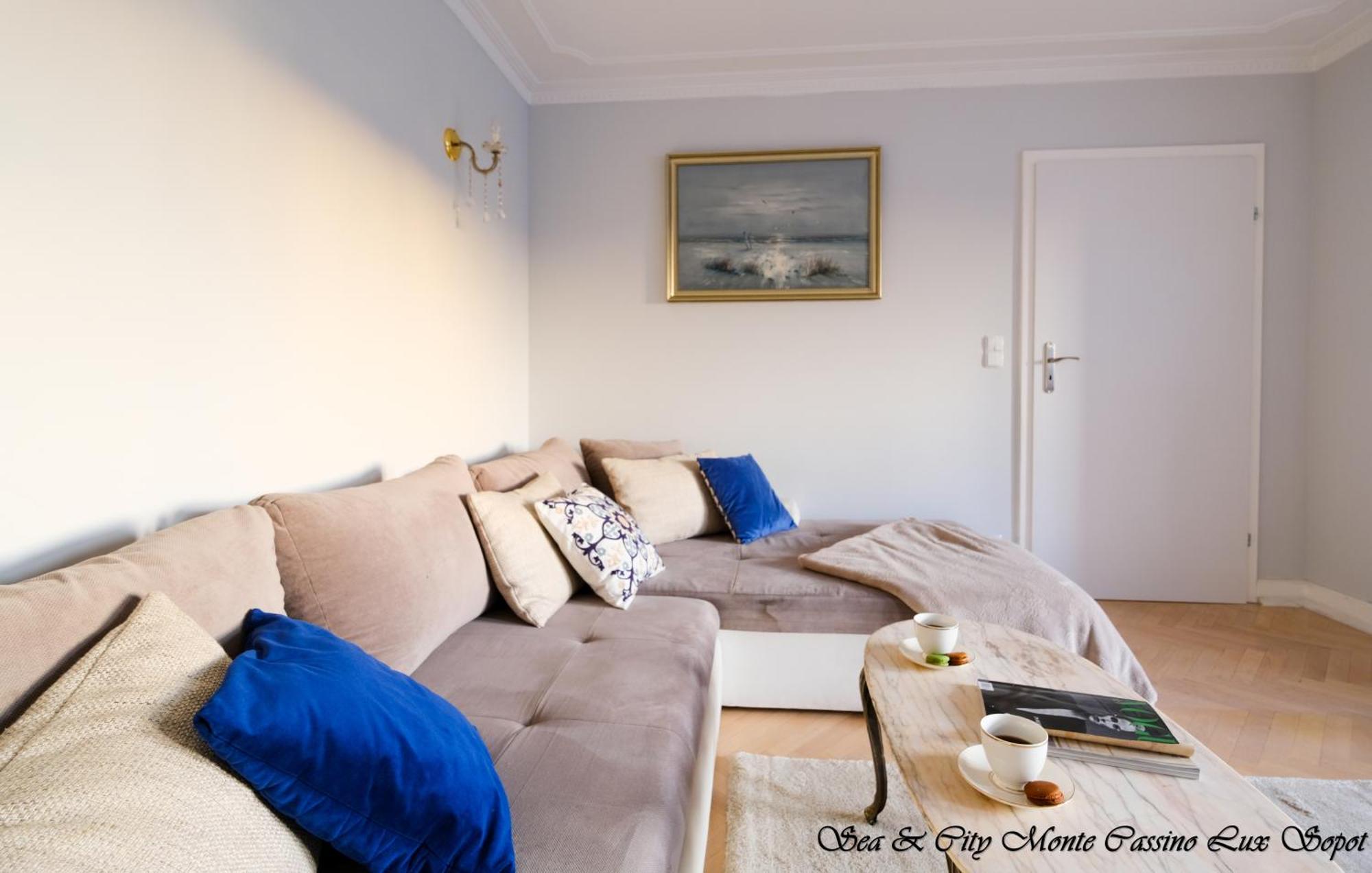 Sea & City 50 M Monte Casinno 100 M Beach Apartments Lux Sopot Bagian luar foto