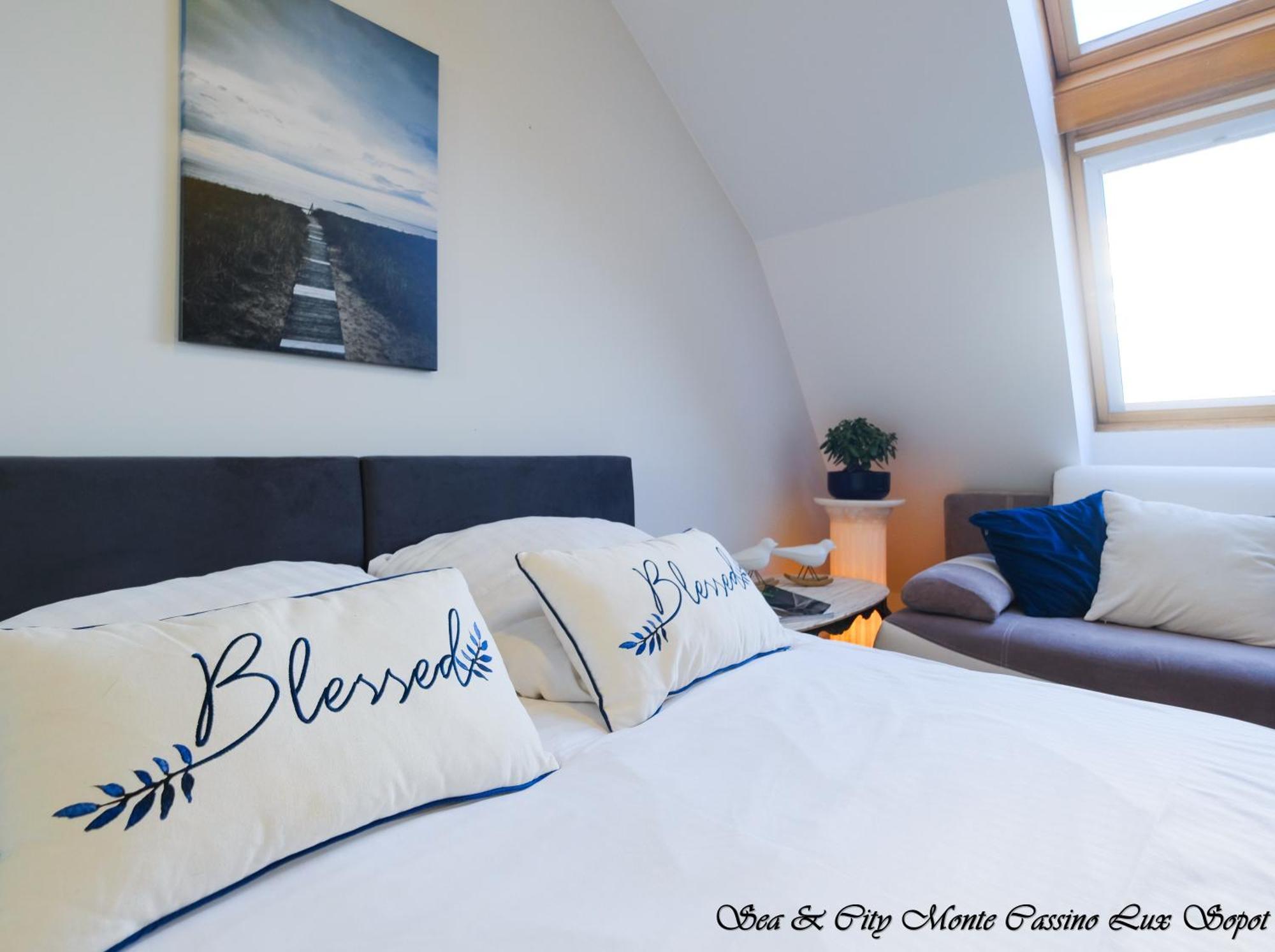 Sea & City 50 M Monte Casinno 100 M Beach Apartments Lux Sopot Bagian luar foto